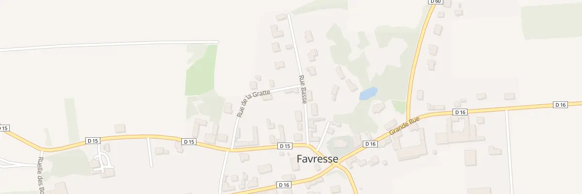 Plan du 71 Rue Basse à Favresse