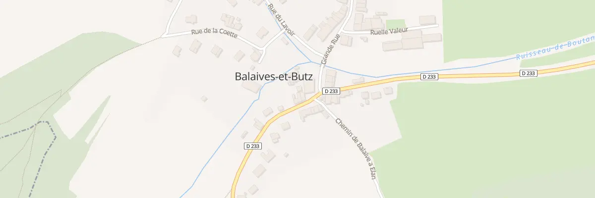 Plan du 5016 Village de Balaives à Flize