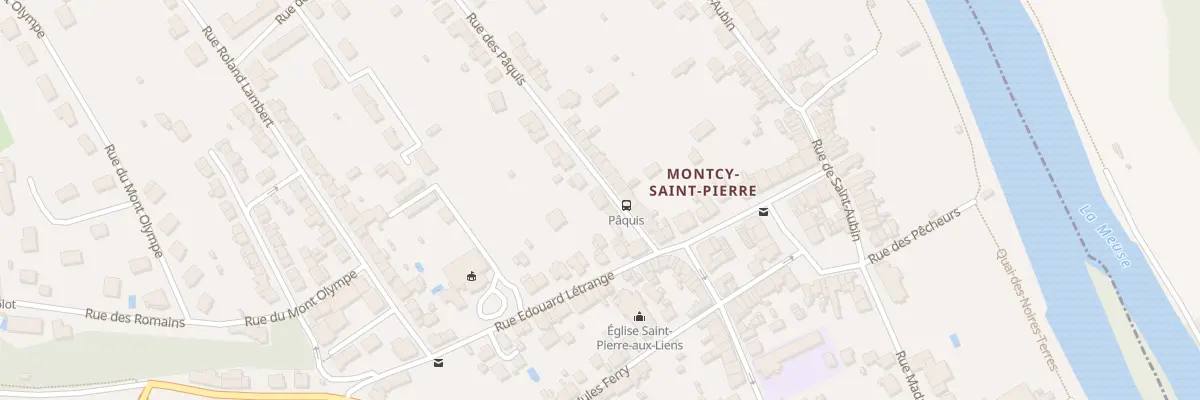Plan du 3 Rue des Paquis à Charleville-Mézières
