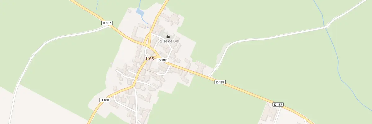 Plan du 5087 Lys à Chissey-lès-Mâcon