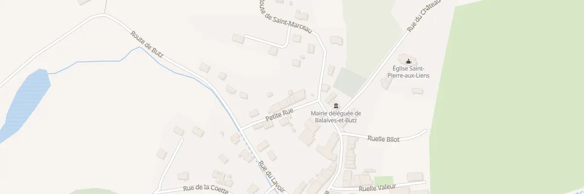 Plan du 5054 Village de Balaives à Flize