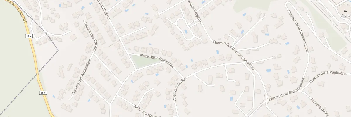 Plan du 6 Pl des Hautinières à Charbonnières-les-Bains