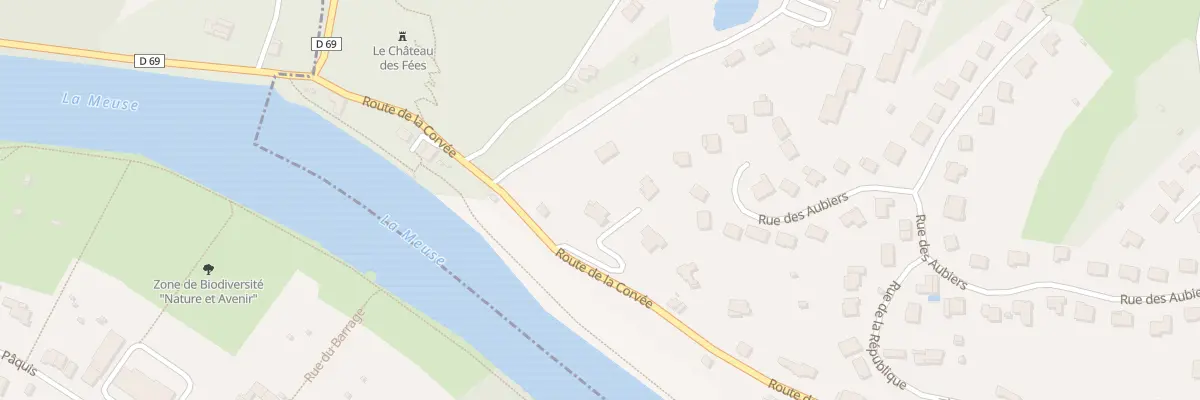 Plan du 5002 Che de la Corvée à Montcy-Notre-Dame