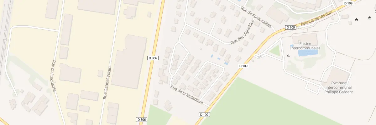 Plan du 200 Rue de la Maladière à Belleville-en-Beaujolais