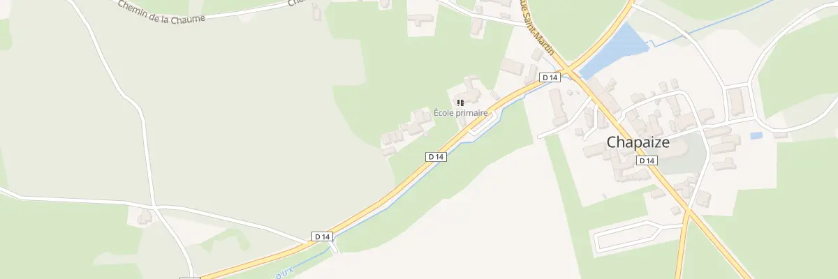 Plan du 5122 La Chaume à Chapaize