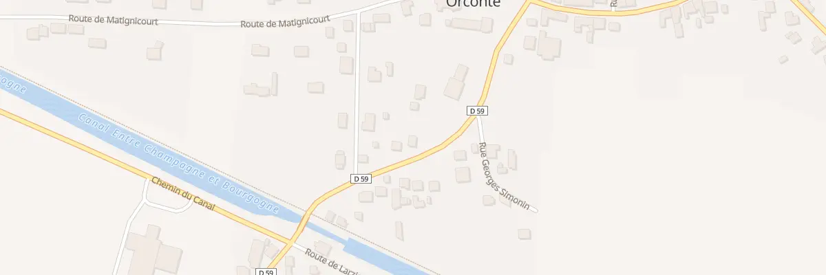 Plan du 4 Rte de Larzicourt à Orconte