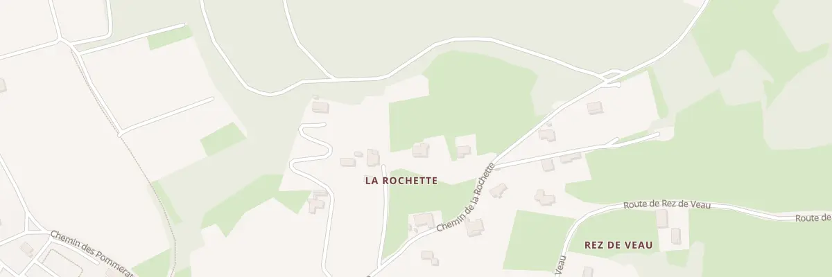 Plan du 349 Che de la Rochette à La Roche-Vineuse