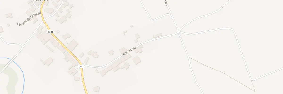 Plan du 20 Rue Haute à Falaise