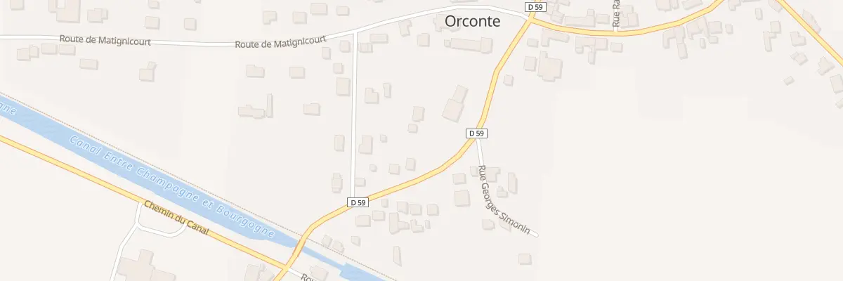 Plan du 4B Rte de Larzicourt à Orconte