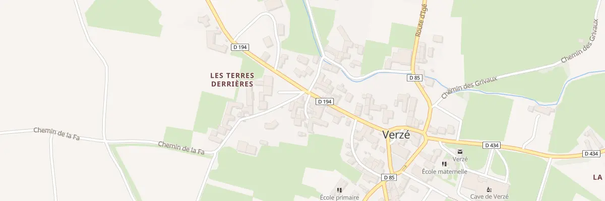 Plan du 5075 Le Bourg à Verzé