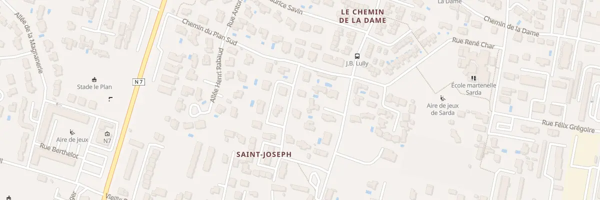 Plan du 10 Rue Mozart à Montélimar