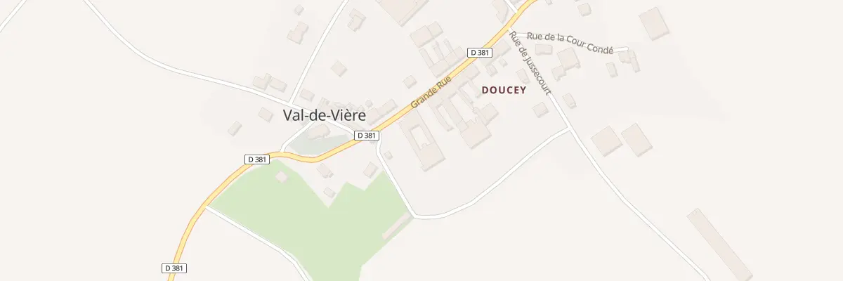Plan du 4 Grande Rue à Val-de-Vière