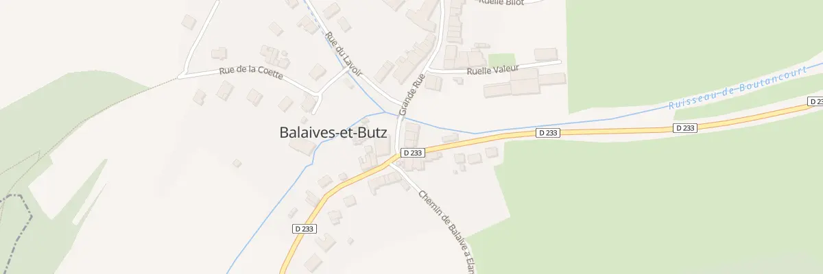 Plan du 5031 Village de Balaives à Flize