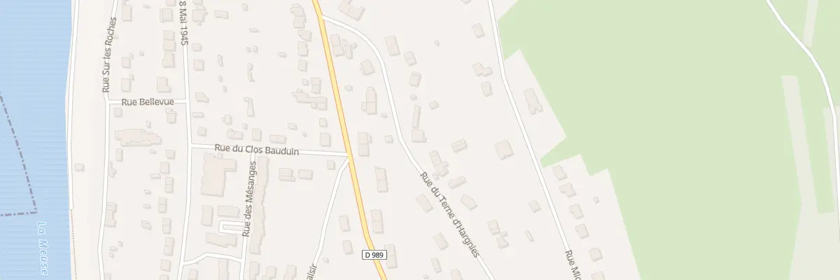 Plan du 16 Rue du Terne d’Hargnies à Vireux-Wallerand