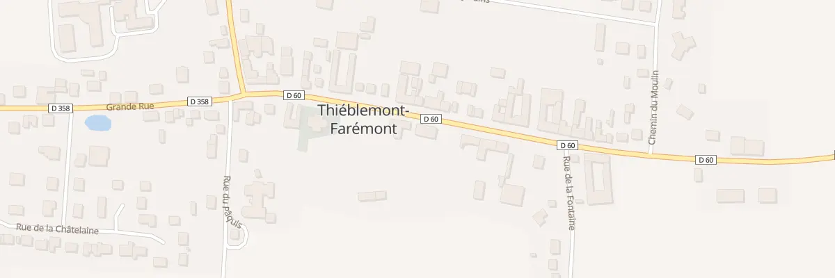 Plan du 17 Gr Grande Rue à Thiéblemont-Farémont