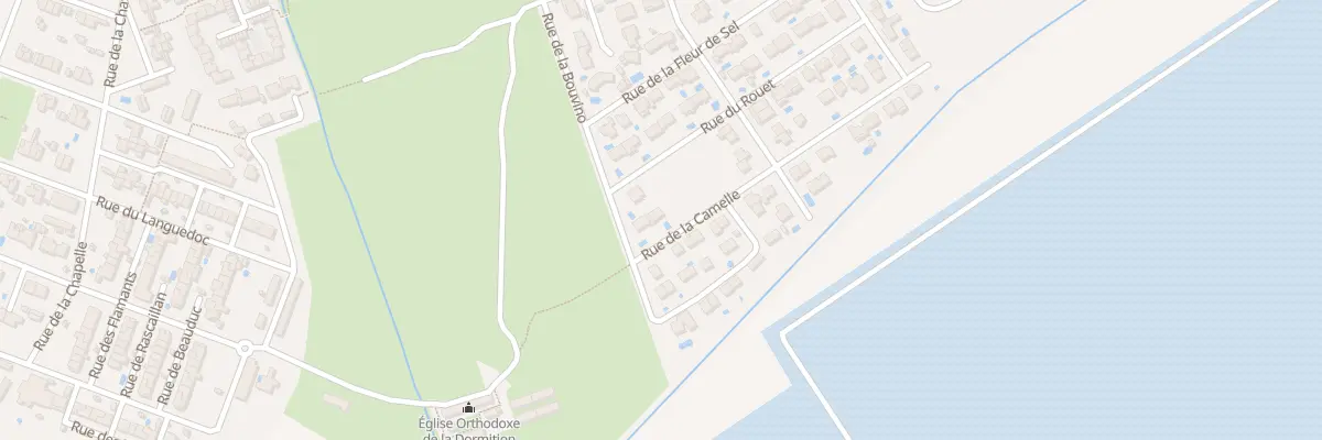 Plan du 24 Rue de la Camelle Salin à Arles