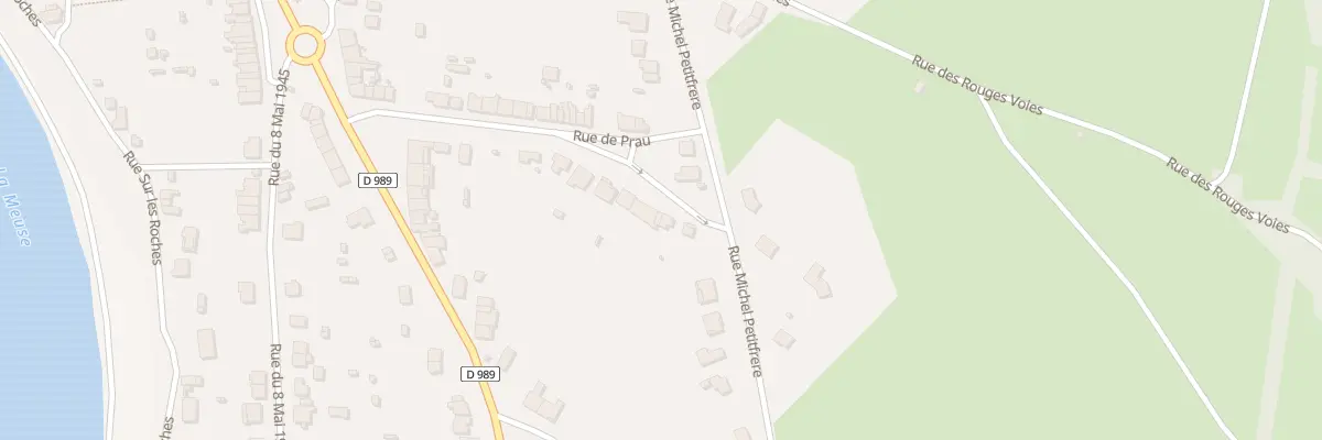 Plan du 25 Rue de Prau à Vireux-Wallerand