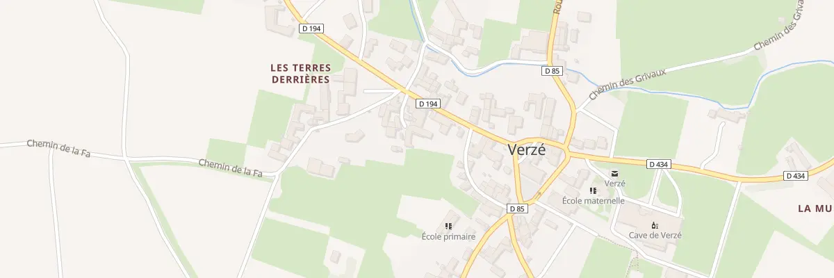 Plan du 85 Rle La Ruelle à Verzé