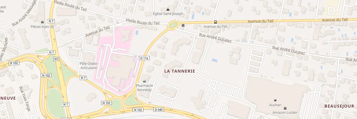 Plan du 71 Rue André Ducatez à Montélimar