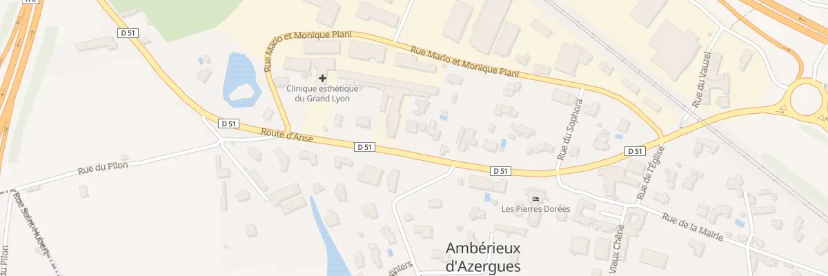 Plan du 1015 Rte d’Anse à Ambérieux