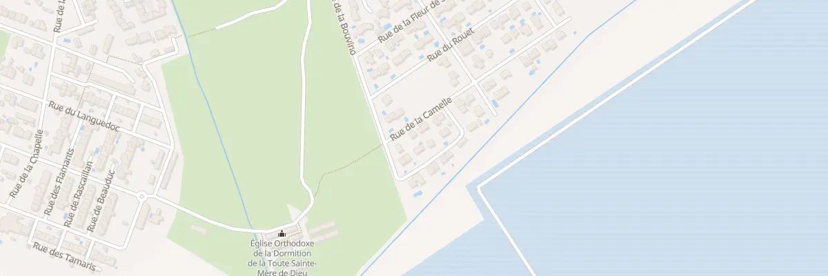 Plan du 23 Rue de la Camelle Salin à Arles