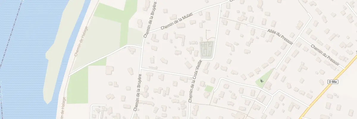 Plan du 85 Che de la Traverse à Saint-Bernard