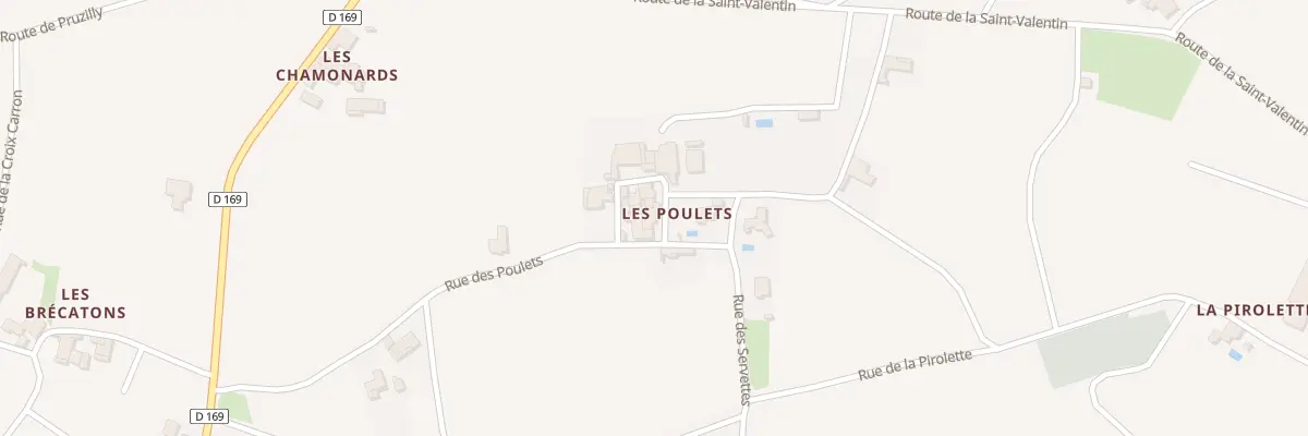 Plan du 19 Clos des Poulets à Saint-Amour-Bellevue