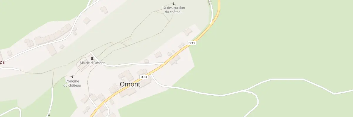 Plan du 5070 La Vallee à Omont