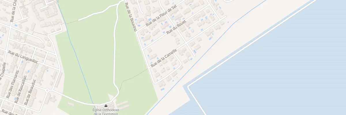 Plan du 30 Rue de la Camelle Salin à Arles