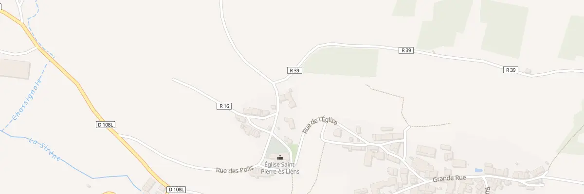 Plan du 10 Rue de la Creuse à Remilly-en-Montagne