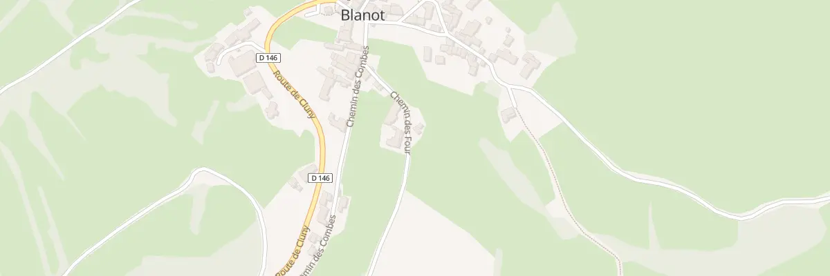 Plan du 5098 Le Bourg à Blanot