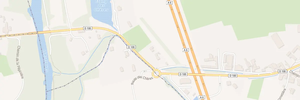 Plan du 22 Rte de Morancé aux Chères