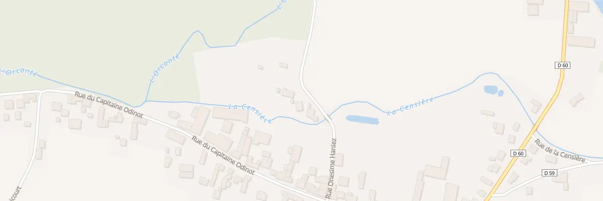 Plan du 4 Rue Onesime Haniez à Orconte