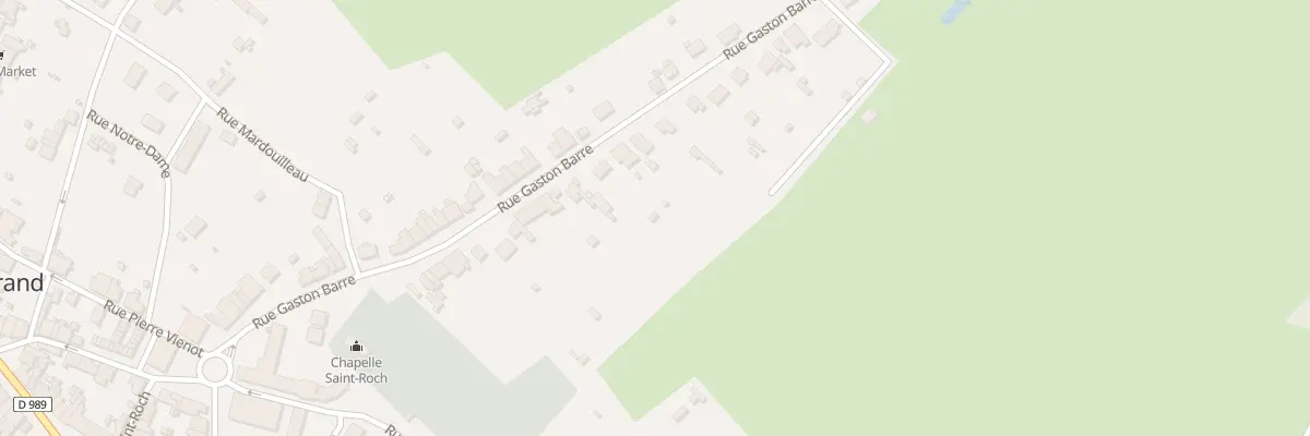 Plan du 25 Rue Gaston Barré à Vireux-Wallerand