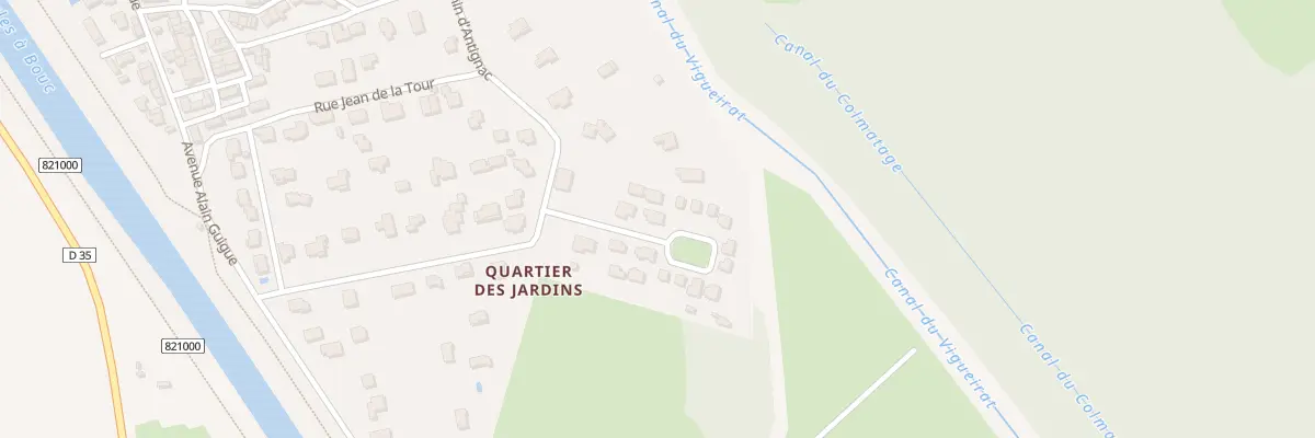 Plan du 13 Rue du Clos de la Braconnière à Arles