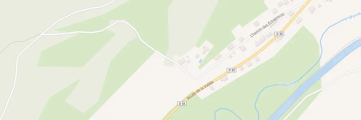 Plan du 16 Chem des Echarmots à Saint-Victor-sur-Ouche