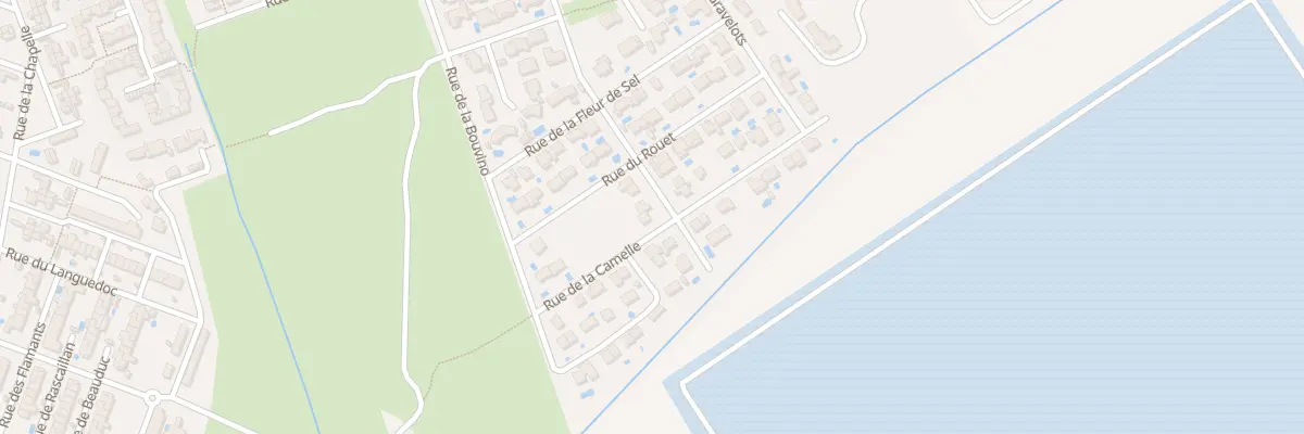 Plan du 14 Rue de la Camelle Salin à Arles