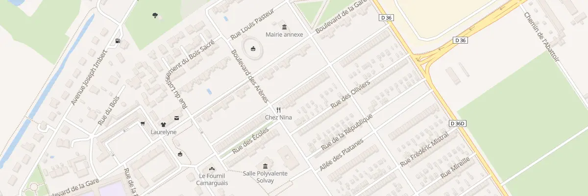Plan du 35 Rue des Oliviers Salin à Arles