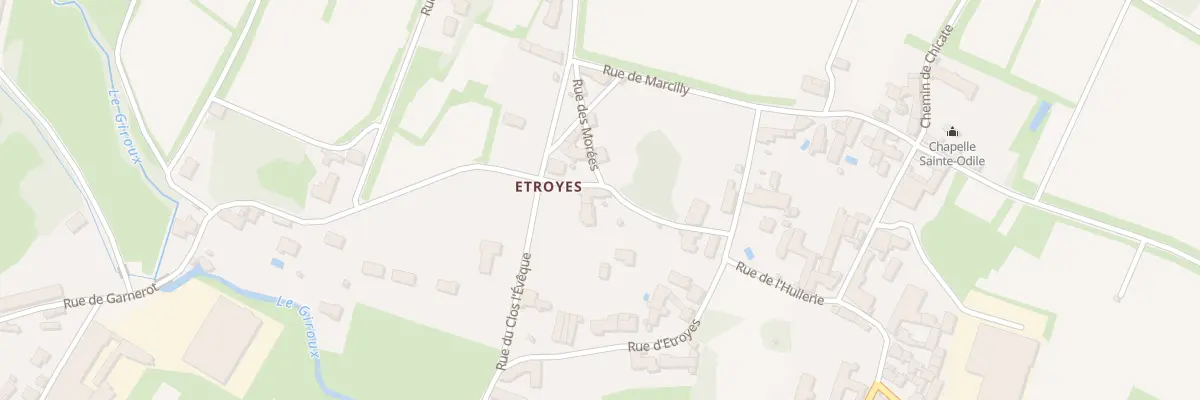 Plan du 5 Rue des Morées à Mercurey