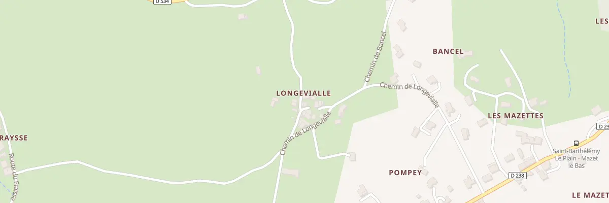 Plan du 5013 Longevialle à Saint-Barthélemy-le-Plain