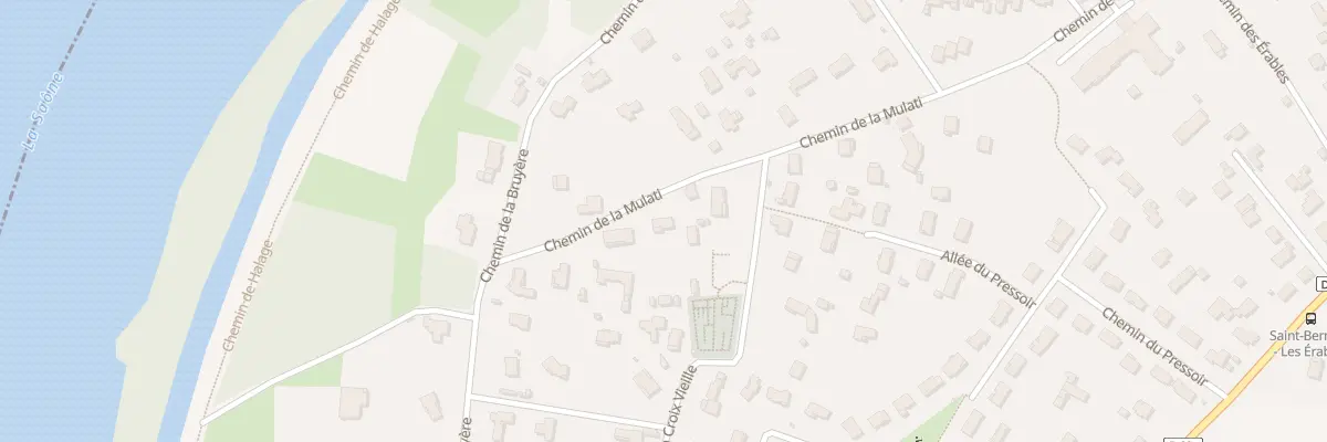 Plan du 380 Che de la Mulati à Saint-Bernard