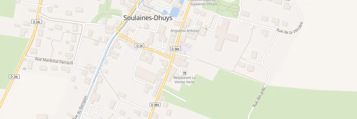 Plan du 18 Rue du Plessis à Soulaines-Dhuys