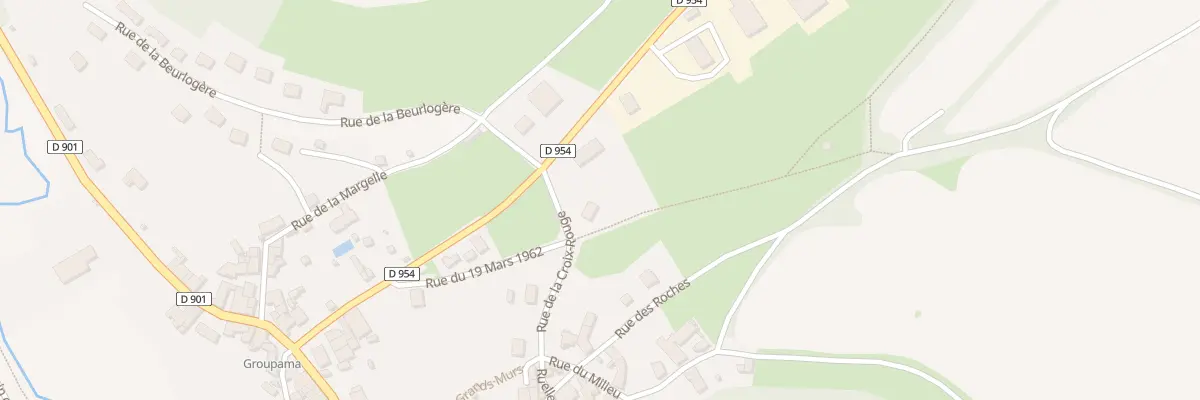 Plan du 1 Rue de la Croix Rouge à Aignay-le-Duc
