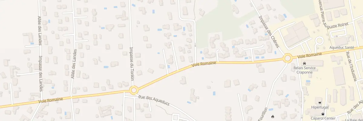 Plan du 94 Voie Romaine à Craponne