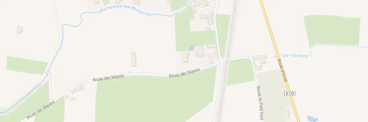 Plan du 300 Rte des Mayets à Corcelles-en-Beaujolais