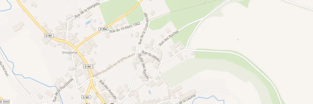 Plan du 4 Rue des Roches à Aignay-le-Duc