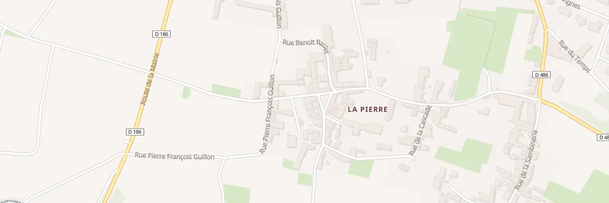 Plan du 385 Rue de la Pierre à Romanèche-Thorins