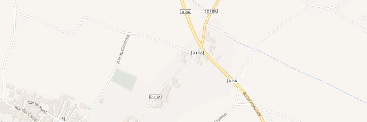 Plan du 4 Rte de Santenay à Chassagne-Montrachet