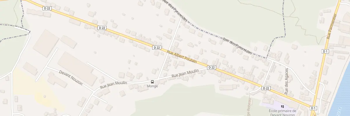 Plan du 39 Rue Albert Poulain à Nouzonville