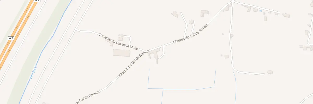 Plan du 9046 Champredon à Bollène